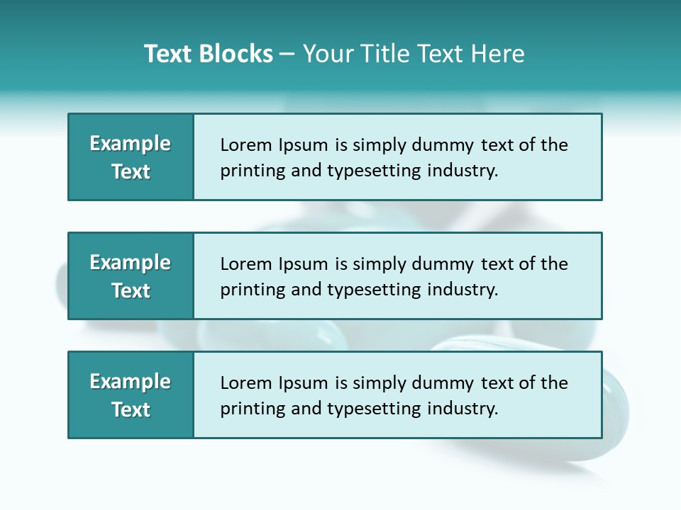 Closeup Health Care Medicinal PowerPoint Template