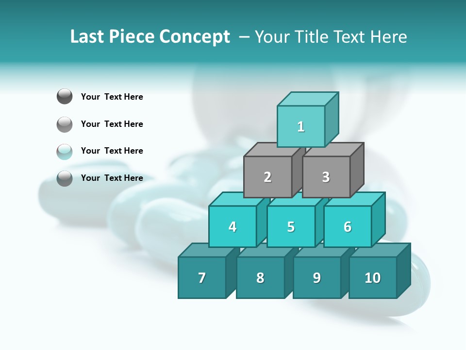 Closeup Health Care Medicinal PowerPoint Template