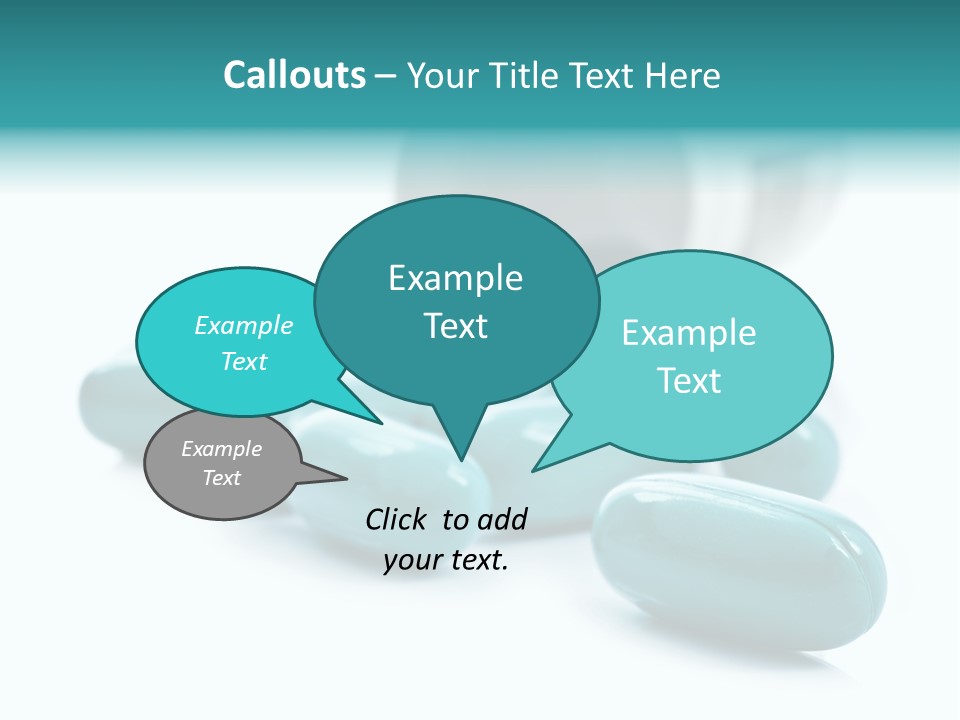 Closeup Health Care Medicinal PowerPoint Template
