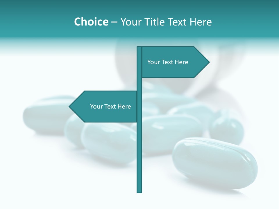 Closeup Health Care Medicinal PowerPoint Template