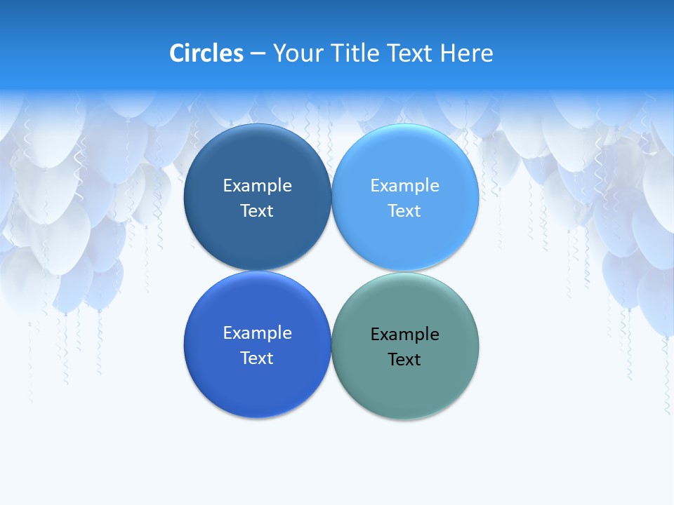 Holiday Rubber Isolated PowerPoint Template