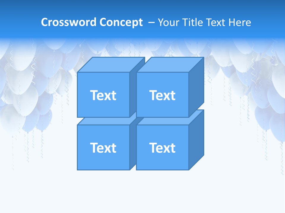 Holiday Rubber Isolated PowerPoint Template