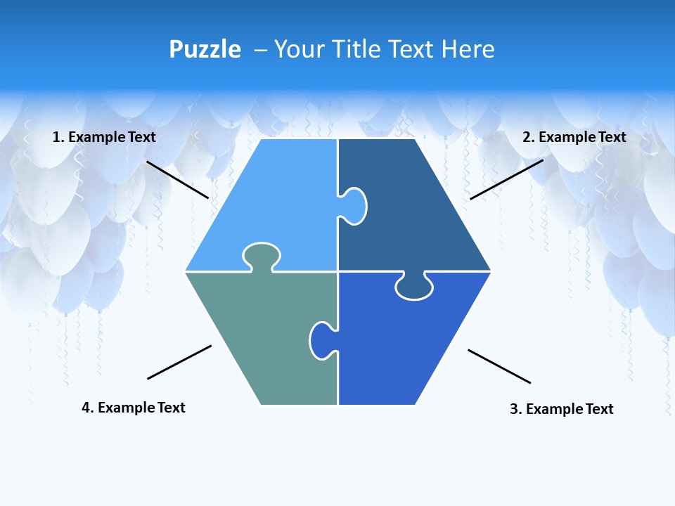 Holiday Rubber Isolated PowerPoint Template