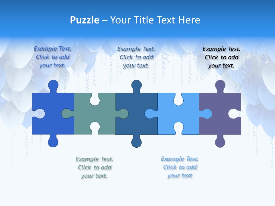 Holiday Rubber Isolated PowerPoint Template