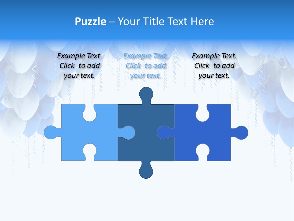 Holiday Rubber Isolated PowerPoint Template