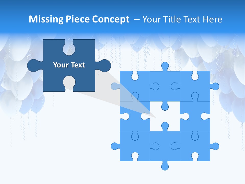 Holiday Rubber Isolated PowerPoint Template