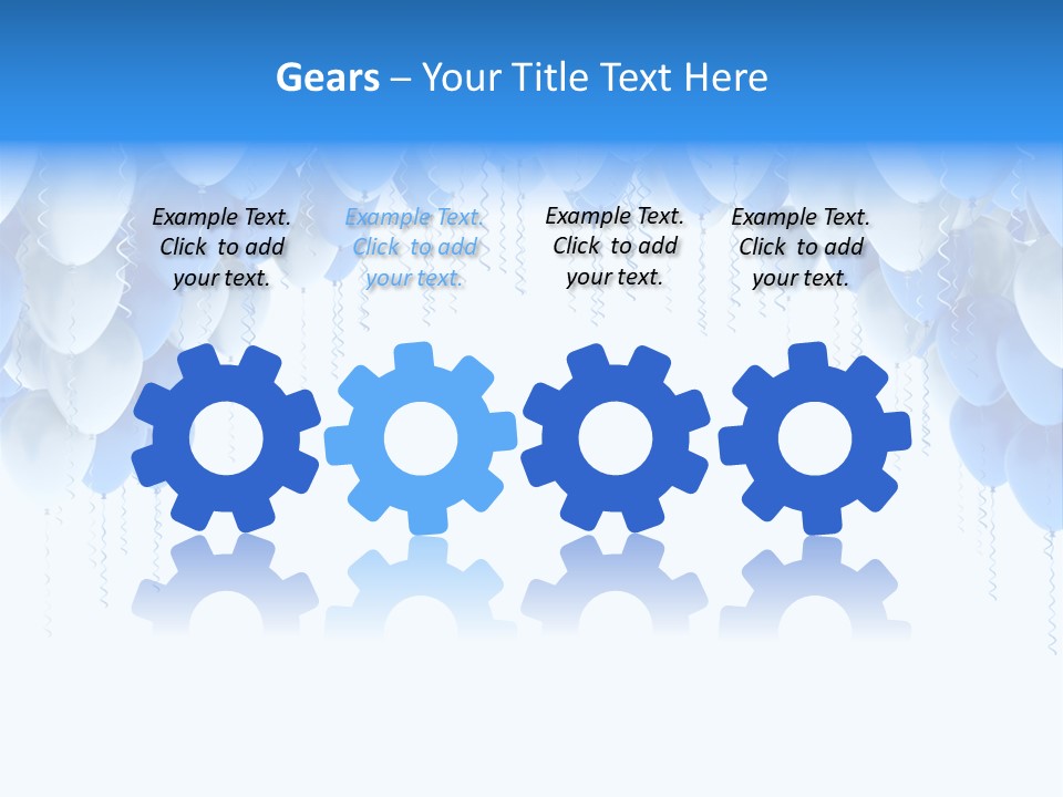 Holiday Rubber Isolated PowerPoint Template