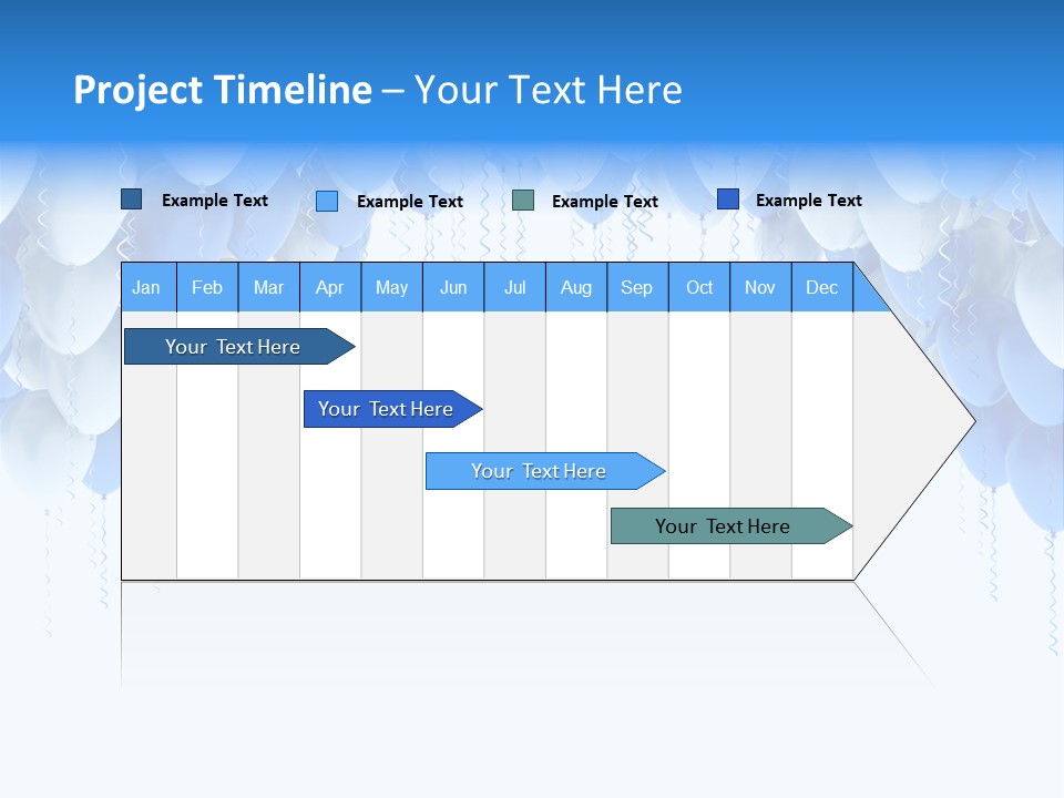 Holiday Rubber Isolated PowerPoint Template