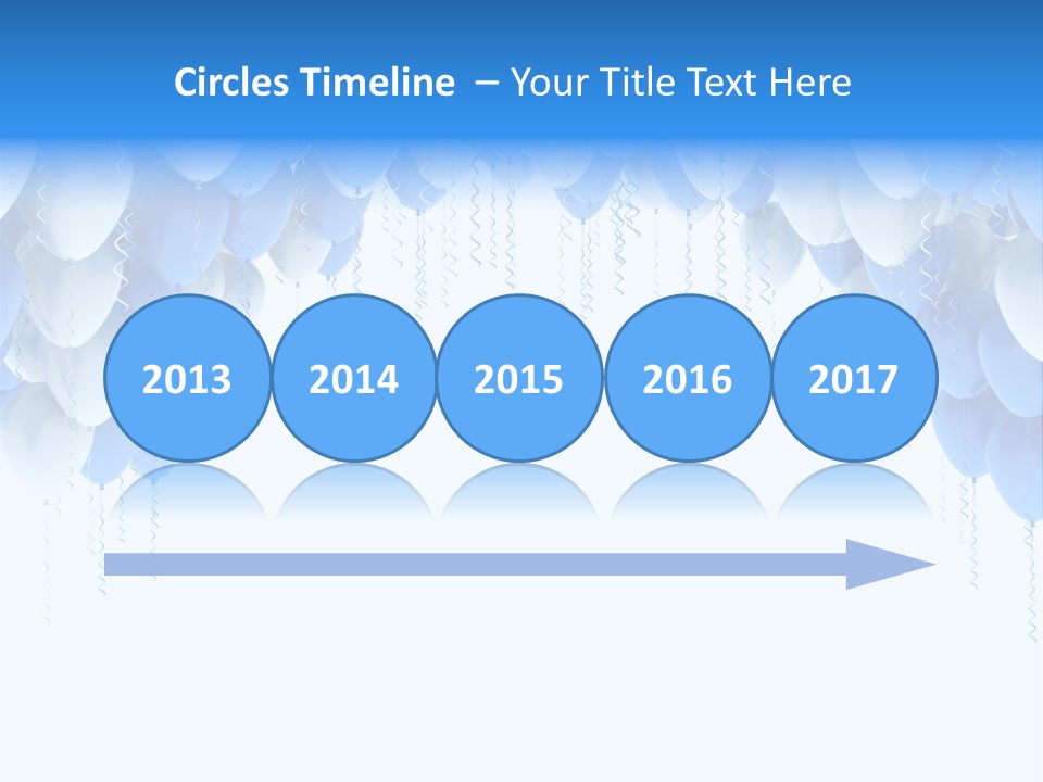 Holiday Rubber Isolated PowerPoint Template