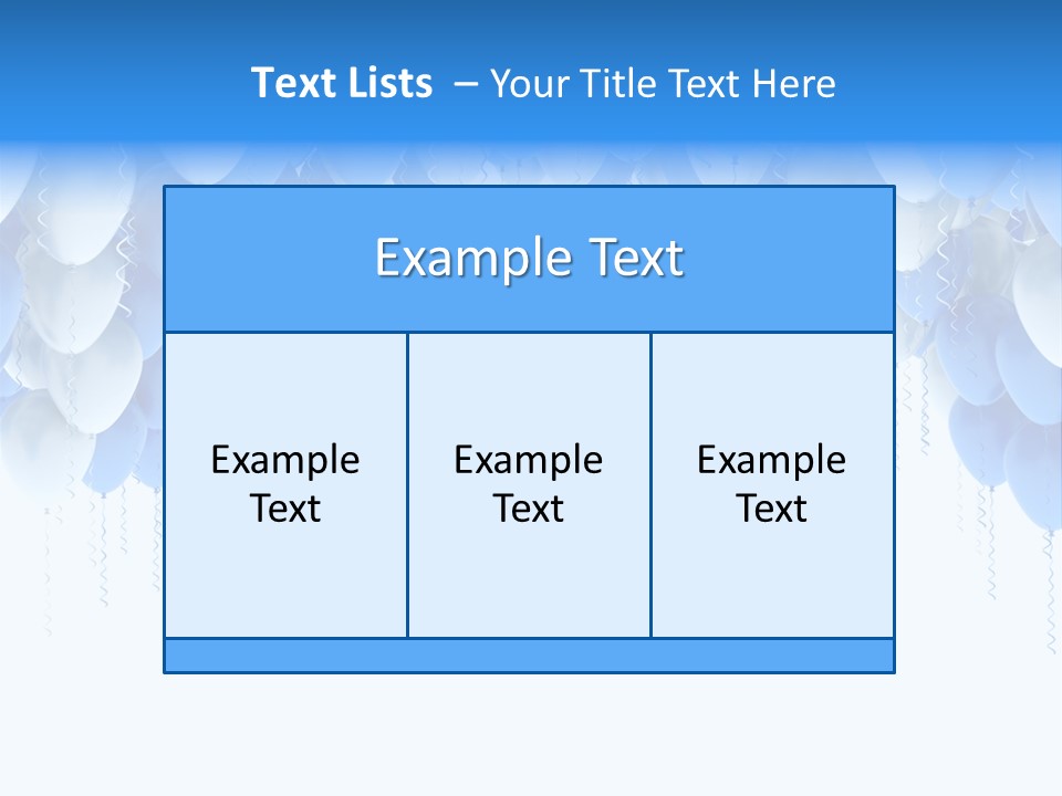 Holiday Rubber Isolated PowerPoint Template