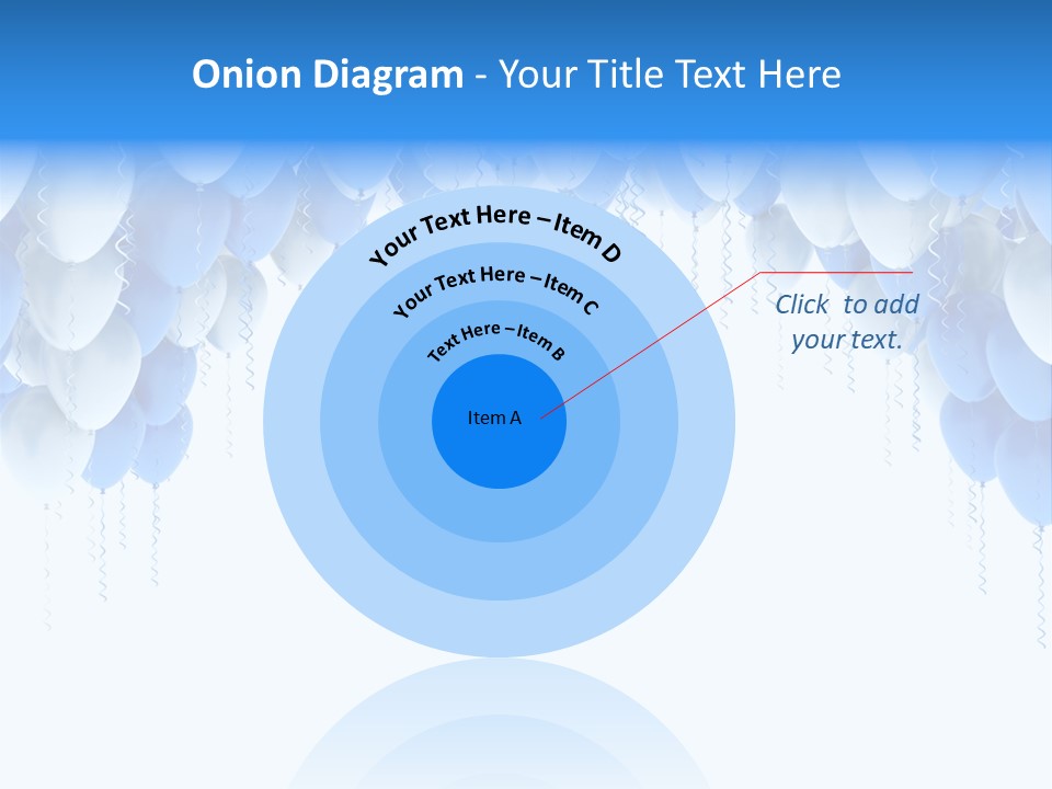 Holiday Rubber Isolated PowerPoint Template