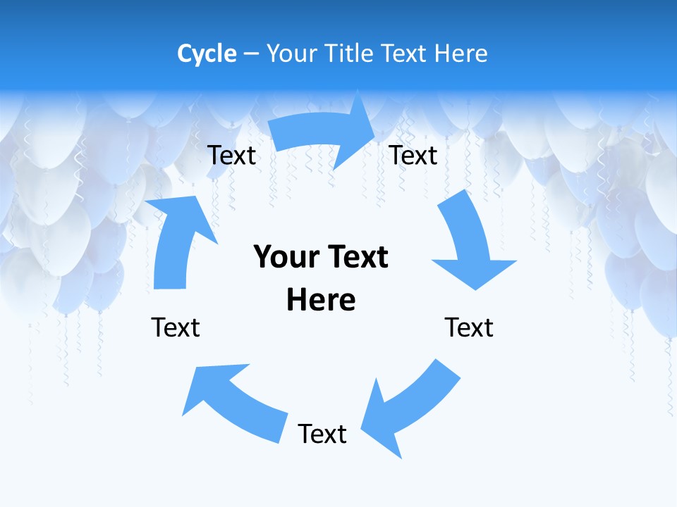Holiday Rubber Isolated PowerPoint Template