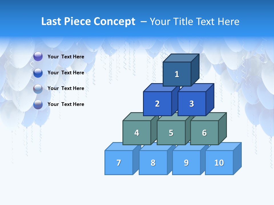 Holiday Rubber Isolated PowerPoint Template