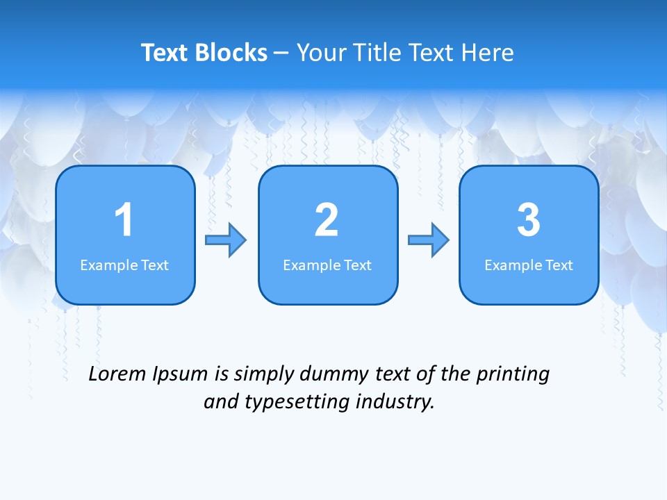 Holiday Rubber Isolated PowerPoint Template