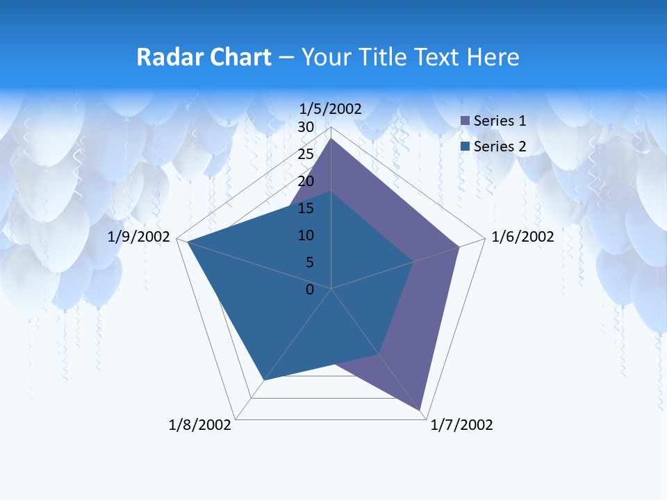 Holiday Rubber Isolated PowerPoint Template
