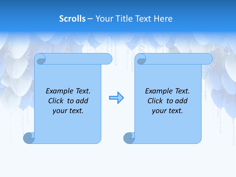 Holiday Rubber Isolated PowerPoint Template
