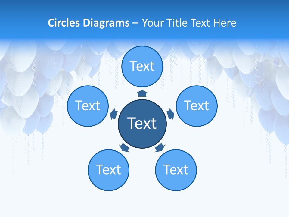 Holiday Rubber Isolated PowerPoint Template