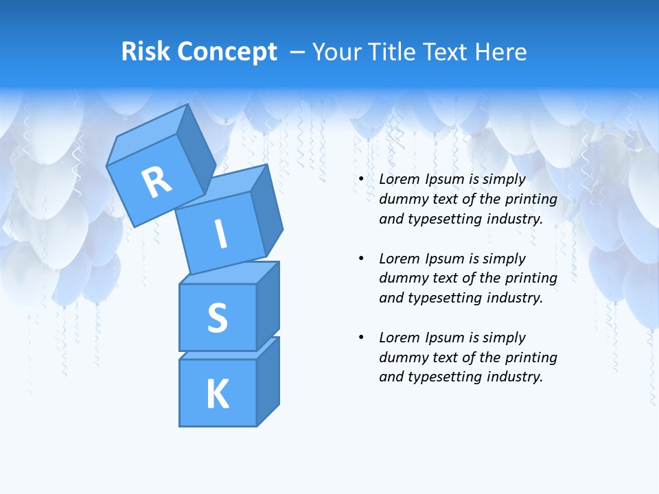 Holiday Rubber Isolated PowerPoint Template