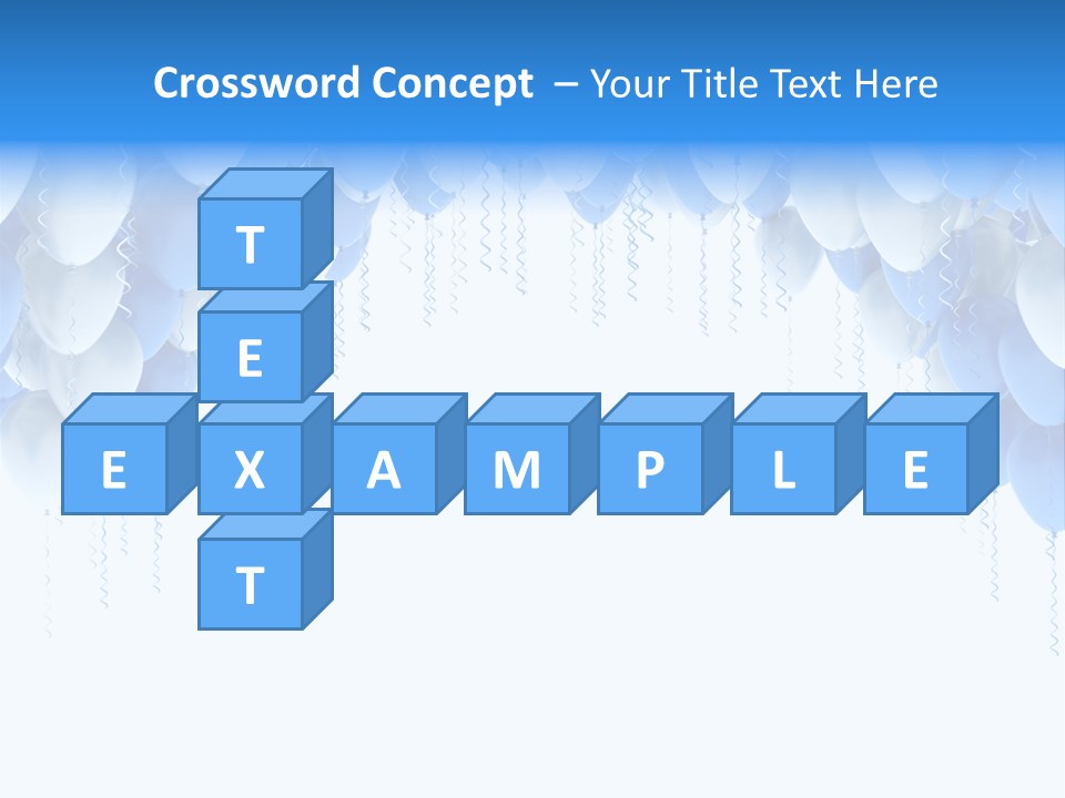 Holiday Rubber Isolated PowerPoint Template