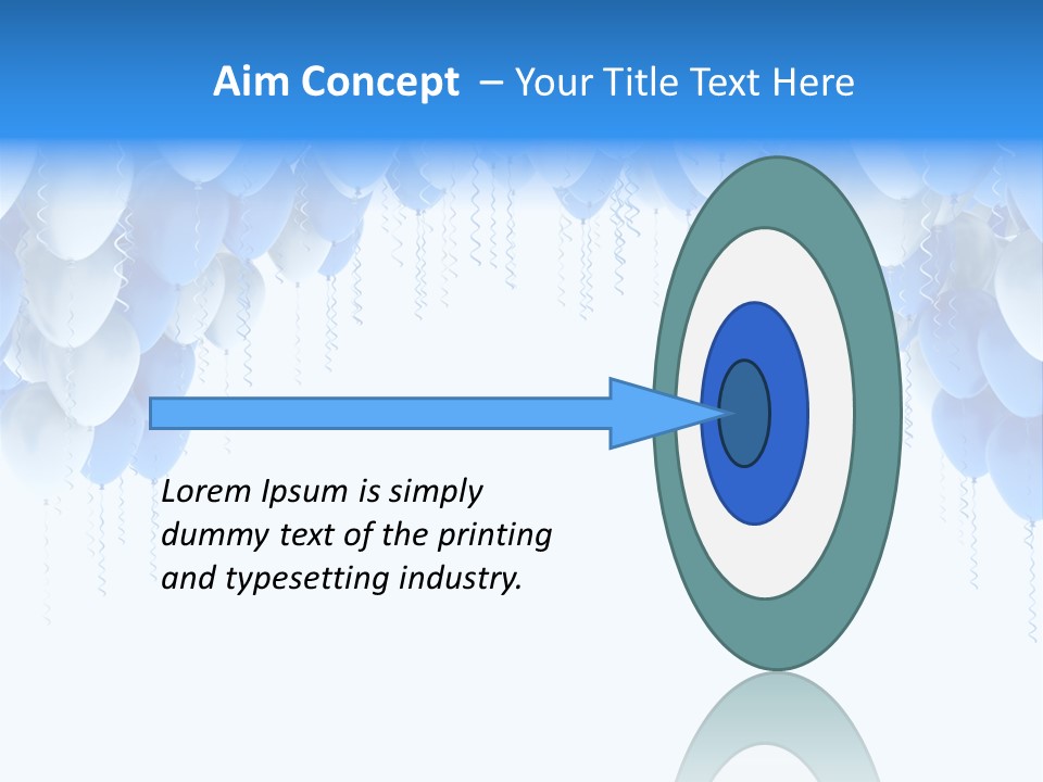 Holiday Rubber Isolated PowerPoint Template