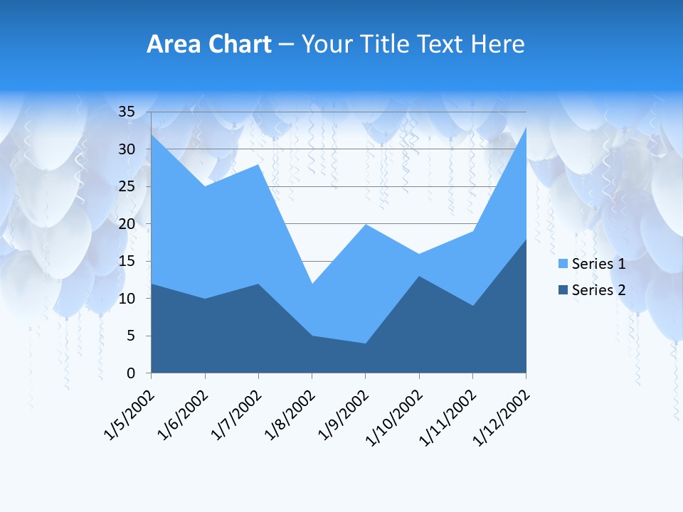Holiday Rubber Isolated PowerPoint Template