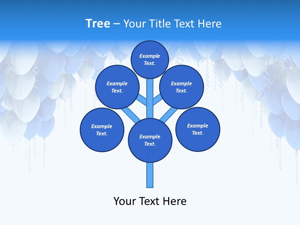 Holiday Rubber Isolated PowerPoint Template