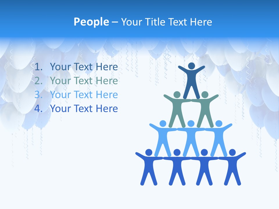 Holiday Rubber Isolated PowerPoint Template