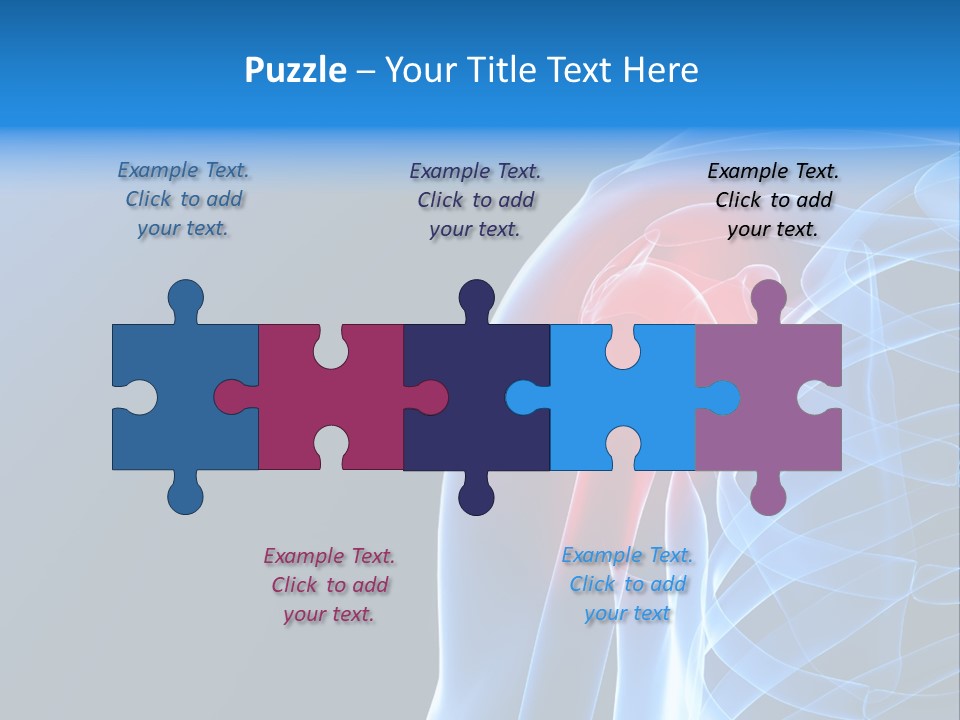 Backache Spinal Chest PowerPoint Template