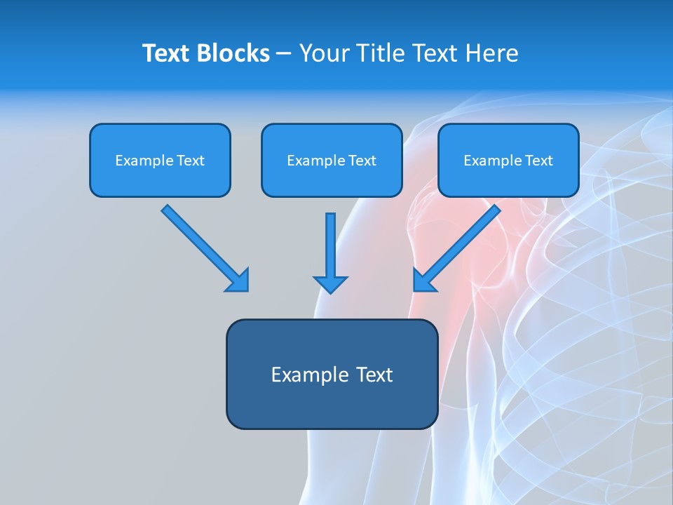 Backache Spinal Chest PowerPoint Template