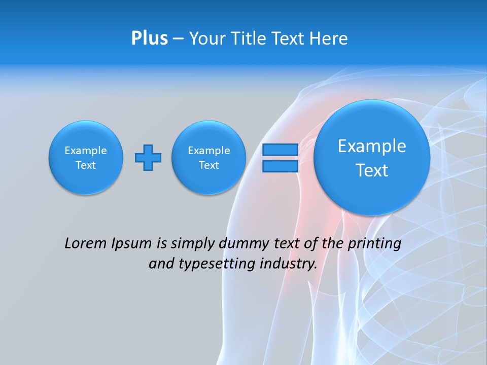 Backache Spinal Chest PowerPoint Template