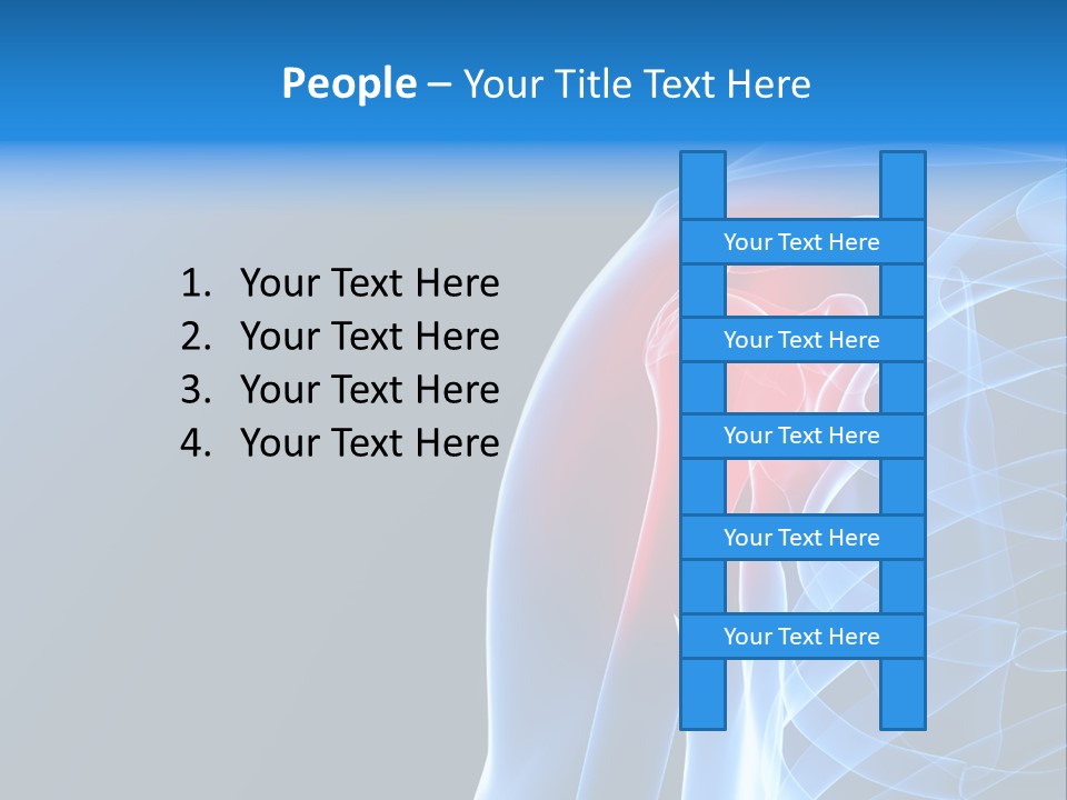 Backache Spinal Chest PowerPoint Template