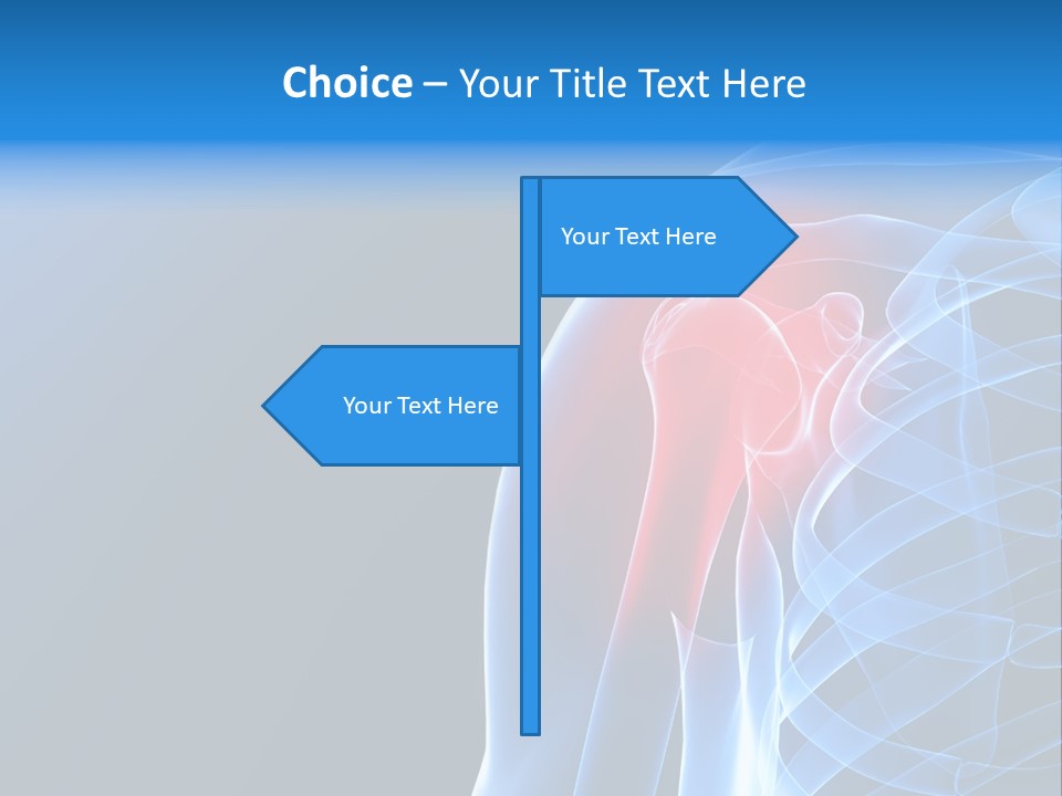 Backache Spinal Chest PowerPoint Template