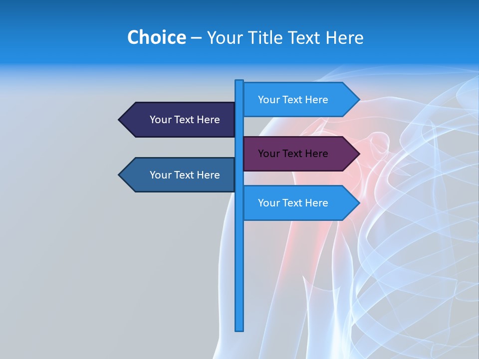 Backache Spinal Chest PowerPoint Template