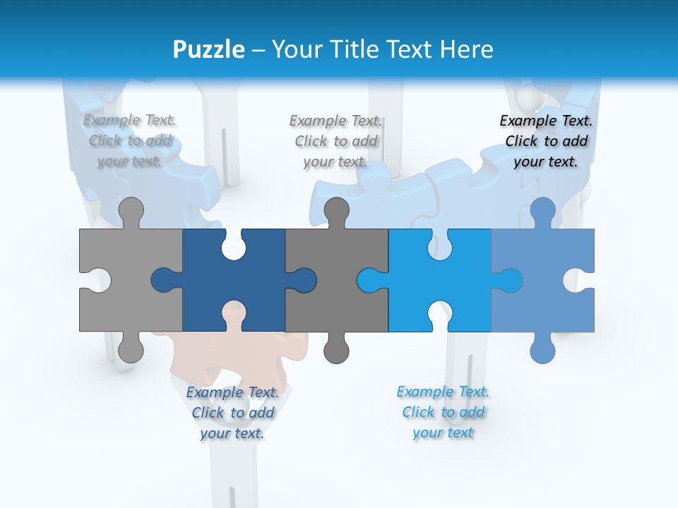 Icon Missing Solution PowerPoint Template