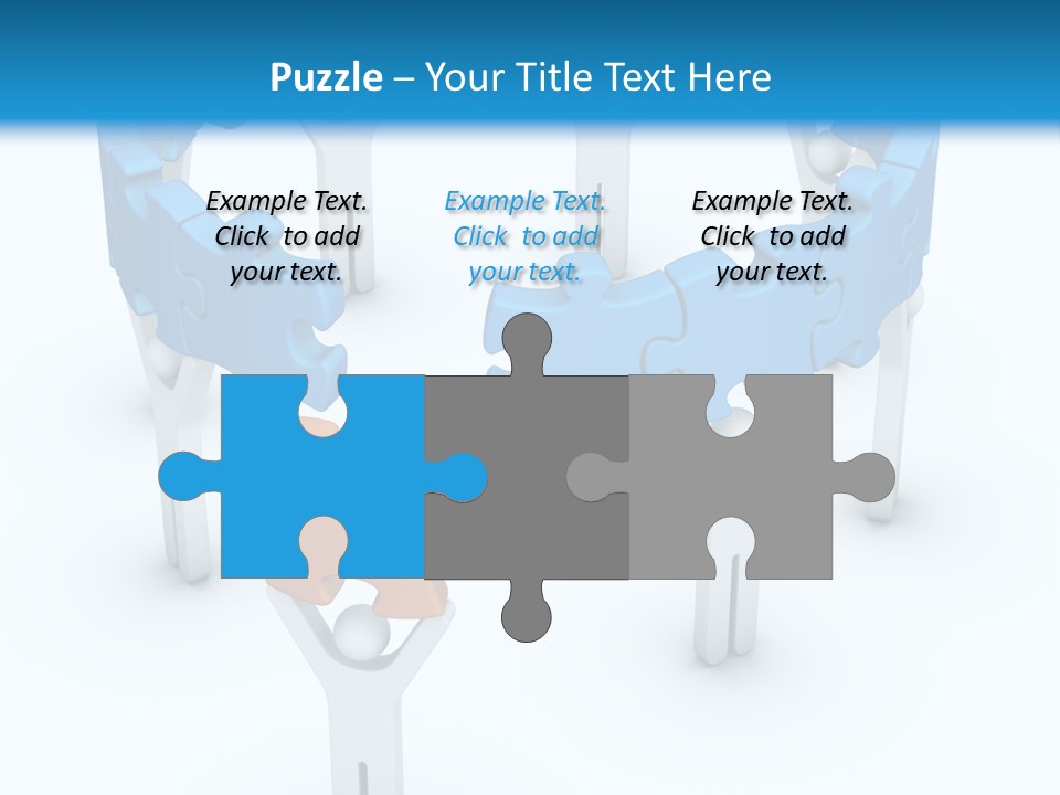 Icon Missing Solution PowerPoint Template