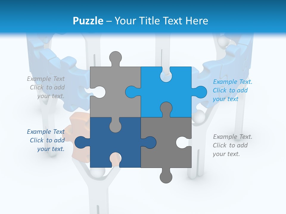 Icon Missing Solution PowerPoint Template