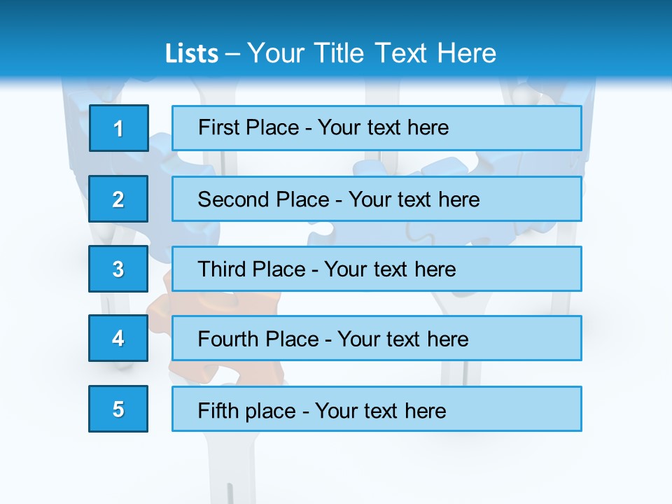 Icon Missing Solution PowerPoint Template