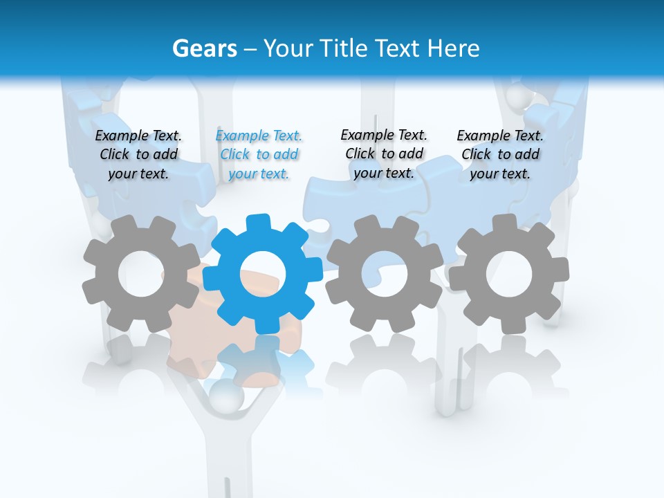 Icon Missing Solution PowerPoint Template