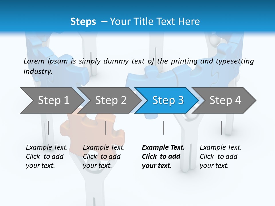 Icon Missing Solution PowerPoint Template