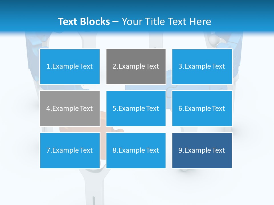 Icon Missing Solution PowerPoint Template