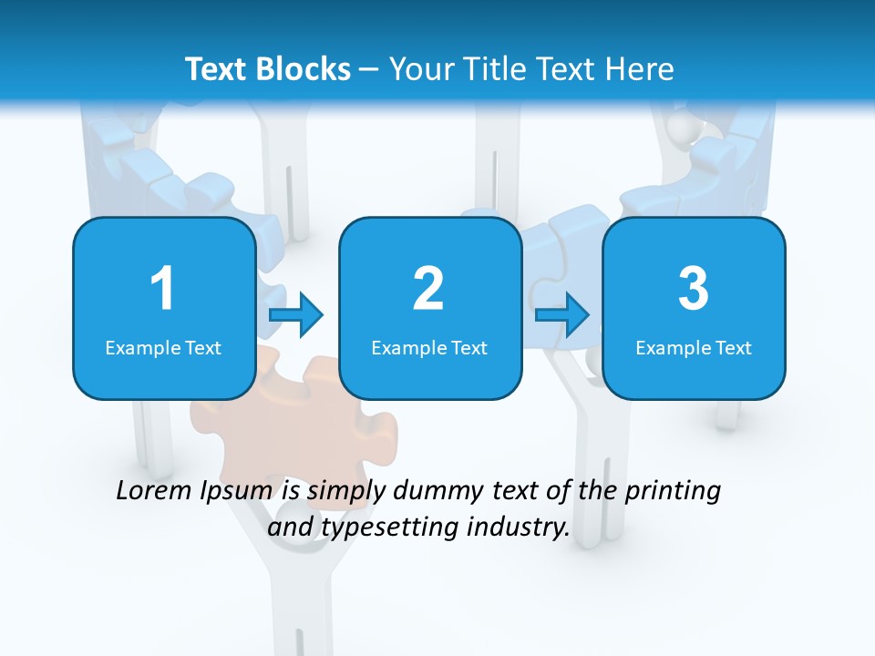 Icon Missing Solution PowerPoint Template