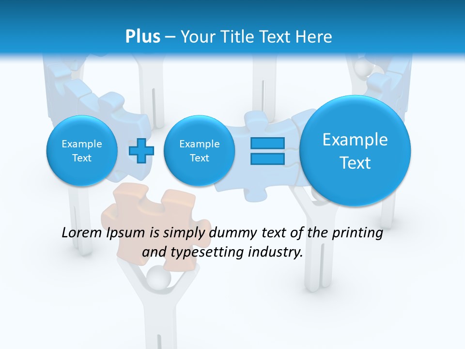 Icon Missing Solution PowerPoint Template