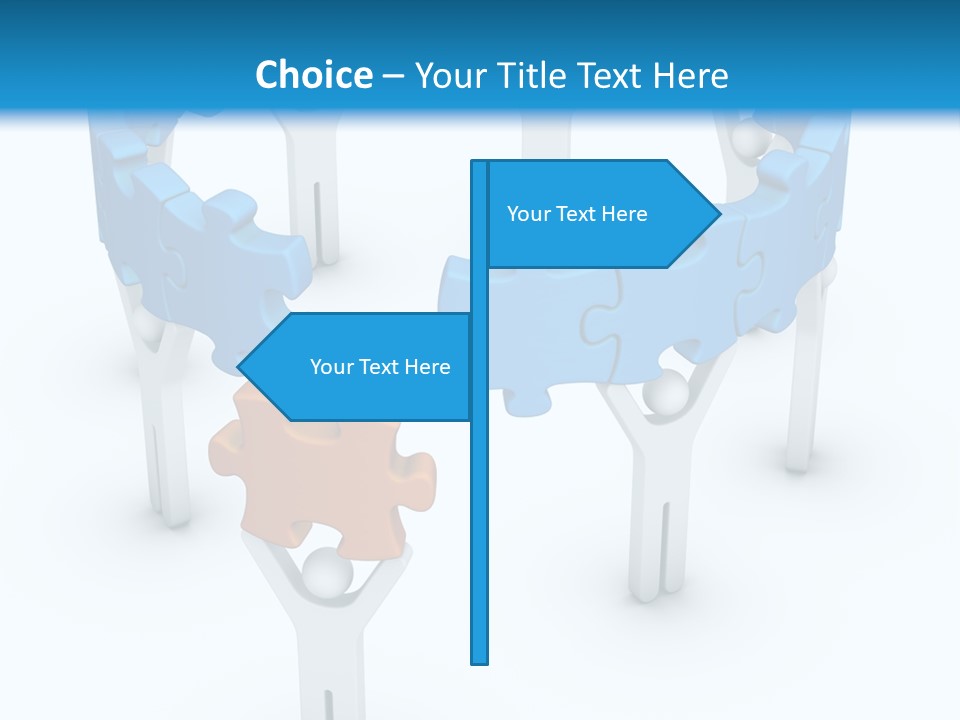 Icon Missing Solution PowerPoint Template