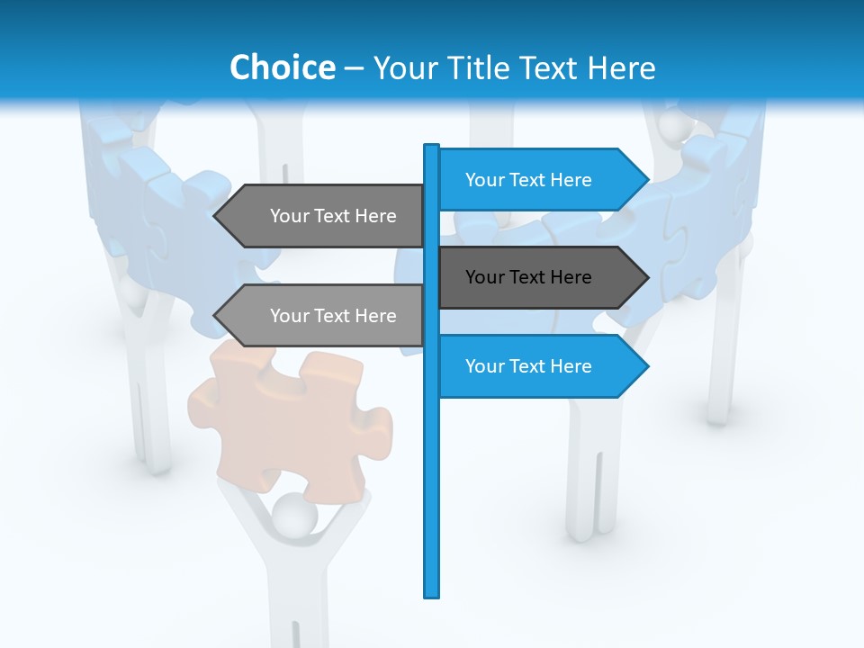 Icon Missing Solution PowerPoint Template