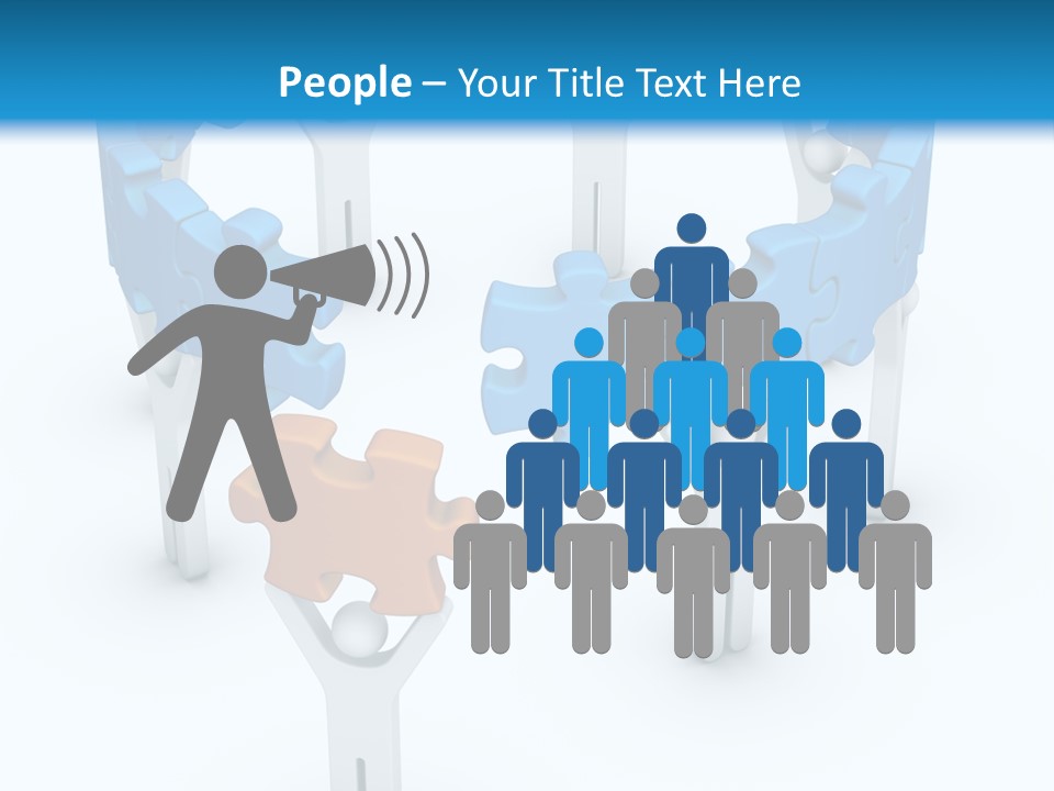 Icon Missing Solution PowerPoint Template