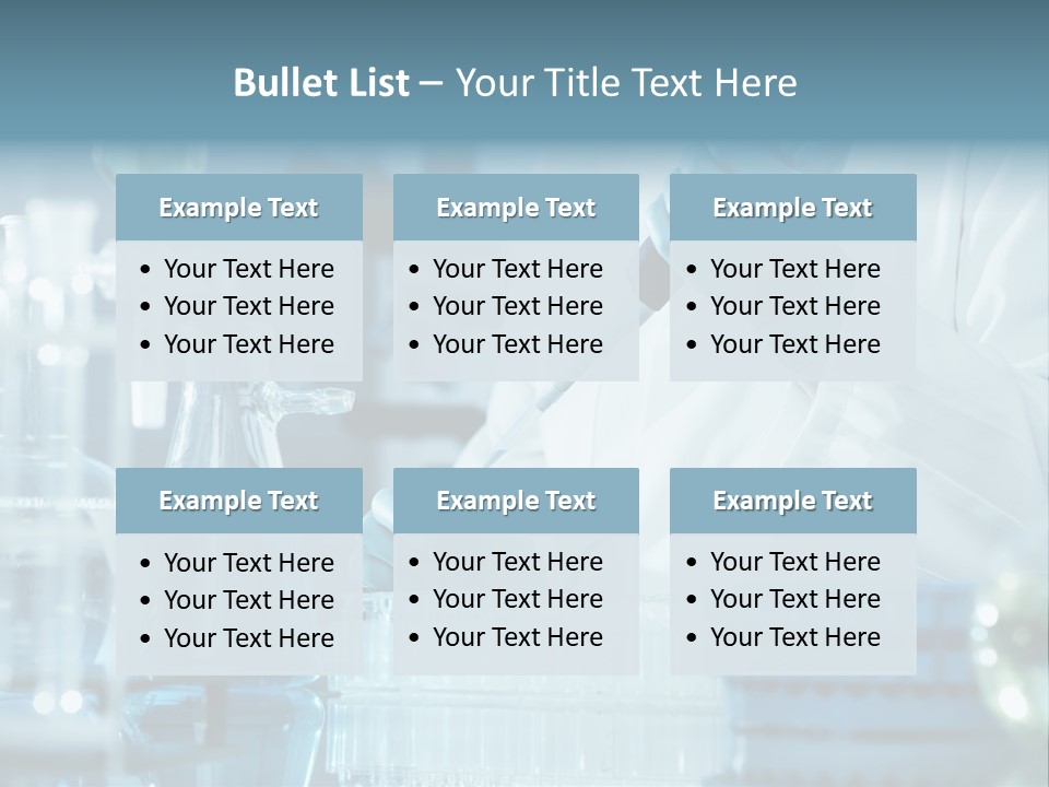 Hospital University Chemist PowerPoint Template