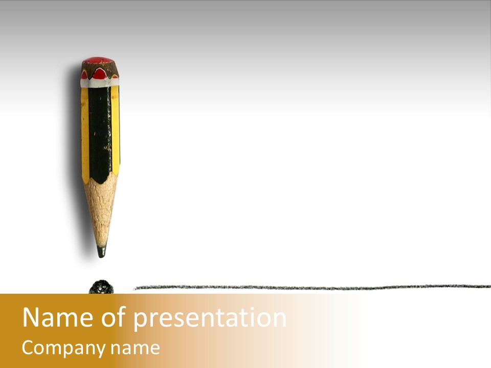 Honor Pen Mark PowerPoint Template
