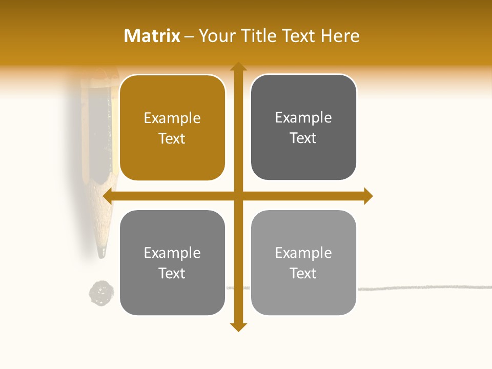 Honor Pen Mark PowerPoint Template