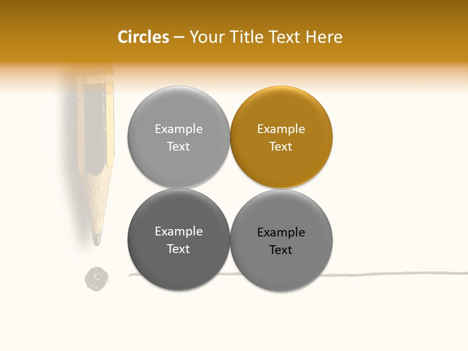 Honor Pen Mark PowerPoint Template