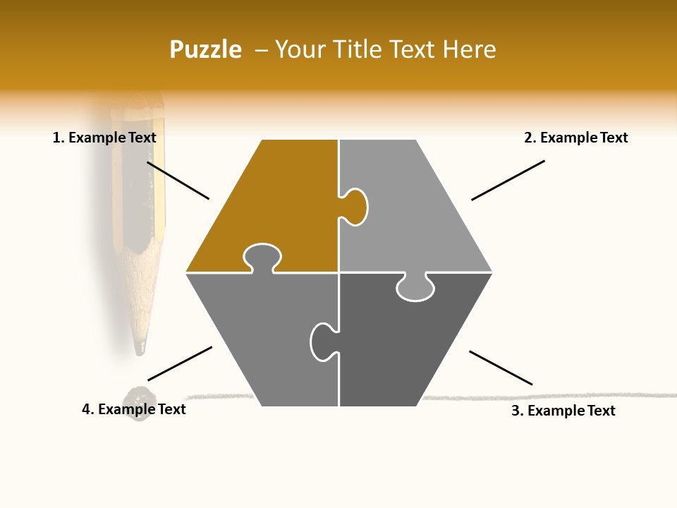 Honor Pen Mark PowerPoint Template